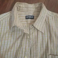 OLD UNIQLO　チェックシャツ　メンズ　М