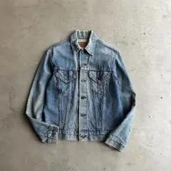 70s-80s Levi's USA製 70505 デニムジャケット 黒カン M