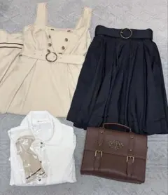 クラロリくる実 マリンアカデミア しまむら 4点セット