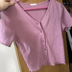 GU クロップドカーディガン