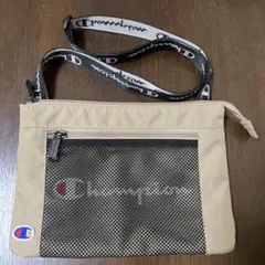 Champion サコッシュ ショルダーバッグ ベージュのサムネイル