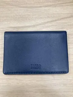 【値下げします】TAKEO KIKUCHI 定期入れ（ネイビー色のパスケース）