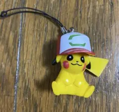 【希少】サトシのピカチュウ　ストラップ　キーホルダー　フィギュア　ポケモン