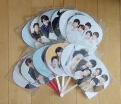 嵐　大野智/集合　ミニうちわ　12枚セット　(バラ売り不可)