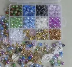 ビーズ パーツ デコ パール 海外 糸付き ハンドメイド