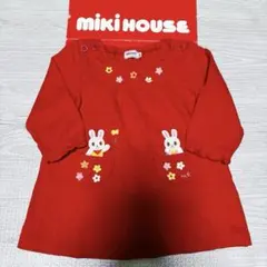 ミキハウス　チュニックワンピース　80