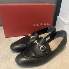 REGAL ビットローファー　黒　23.5cm F61M