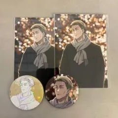 呪術廻戦　マルキューブ　缶バッジ　ブロマイド　七海建人