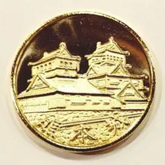 福山城と甲冑◯茶平工業 記念メダル - メルカリ