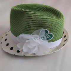 SISTER JENNI 緑色の麦わら帽子