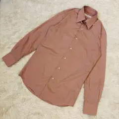 ユナイテッドアローズ グリーンレーベルリラクシング ワイシャツ 無地 ピンク S