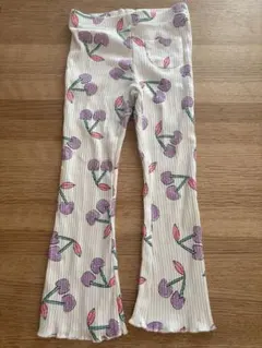 ZARA キッズ　レギンス　フレア　柄　116cm 6y
