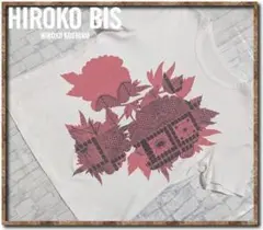 ヒロコビス　プリント入り半袖Tシャツ　白のサムネイル