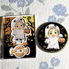 呪術廻戦　マルキューブコラボ 虎杖悠仁セット　ハロウィン　缶バッジ　アクスタ