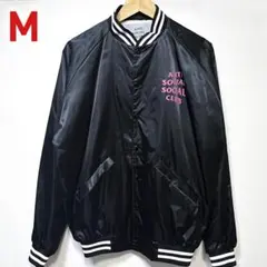 ASSC コーチジャケット　ブラック　Mサイズ　スタジャンのサムネイル