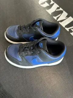 NIKE キッズシューズ ブラック ブルー