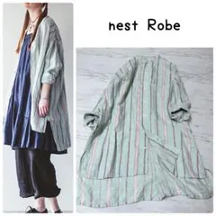 nest Robe ヘビーリネン✖️メッシュリネンブラウス2024ss - メルカリ