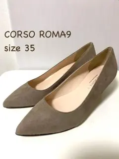 CORSO ROMA9 レザーパンプス　size35