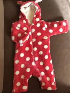 kids zoo カバーオール フリース ロンパース 70