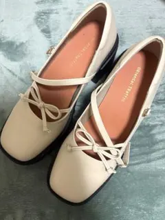 ORiental TRaffic　オリエンタルトラフィック パンプス　リボン厚底