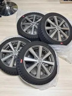 23年製 DUNLOP 165/55R15 スタッドレス ホイール付 4本セット