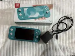 美品✨Nintendo Switch Lite ターコイズ 本体 充電器付き