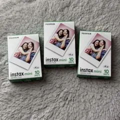 富士フイルム チェキ instax mini フィルム 10枚入り 3パック