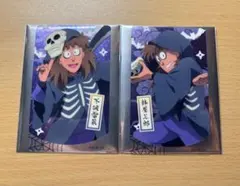 忍たま乱太郎 アニカフェ ハロウィン クリアカード 不破雷蔵 鉢屋三郎