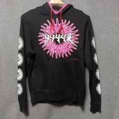 ブラックパーカー SADISTm x ADULT VIRUS♦リサイクル美品♦