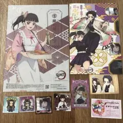 鬼滅の刃 栗花落カナヲ　クリアポスター＆クリアカード＆シール　まとめ売り