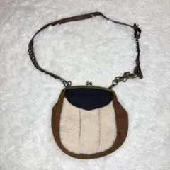 ムートン ショルダーバッグ