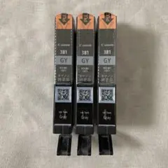 【Canon】 BCI-381 GY 純正インクカートリッジ 未使用品 3セットのサムネイル