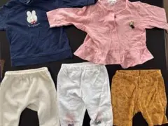 60-70cm まとめ売り　ロンT パンツ　カーディガン他