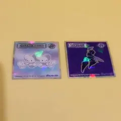 7枚 ポケモン ウェハースチョコ ステッカー