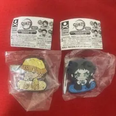 鬼滅の刃　ばんちょうこう　ヘアクリップ　善逸＆獪岳