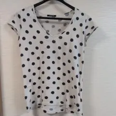 pas de calais ドット柄 半袖Tシャツのサムネイル