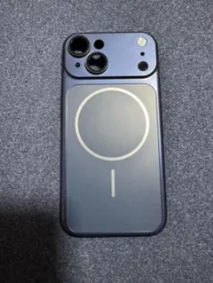 iPhone15 ケース ブルー 未使用
