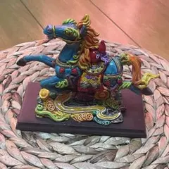 everrich 陶器製 馬の置物 縁起物 - メルカリ