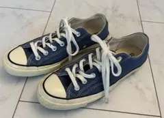 CONVERSE ALL STAR ネイビー ローカットCT70 25.5cm