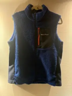 mont-bell キッズ フリースベスト 150