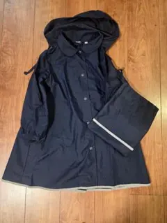 SAN-MARCO キッズ レインコート ネイビー 120　美品