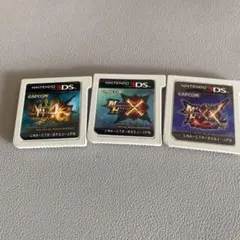モンスターハンター3DSソフト3点セット