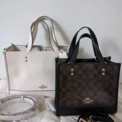 2個☆COACH　2way　デンプシーショルダーバッグハンドバッグマイケルコース