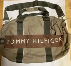 TOMMY HILFIGER ボストンバッグ 旅行用バッグ カーキ