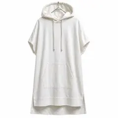 grove グローブ フーディーワンピース パーカーワンピース 白 L