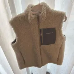 モンベル　ベスト　キッズ　160 もこもこ