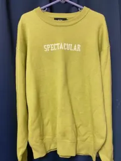 AZUL by moussy 黄緑 スウェット M