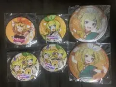 鏡音リン 鏡音レン ビビット缶バッジ マジカルミライ2021 6点セット