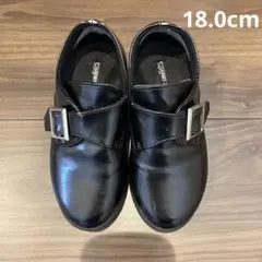 フォーマルシューズ　黒　18.0cmEEE