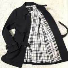 ✨美品✨BURBERRY BLACK LABELトレンチコートノバチェックベルト